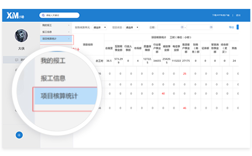 项目工时管理软件素材图
