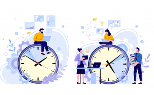 项目工时管理素材图