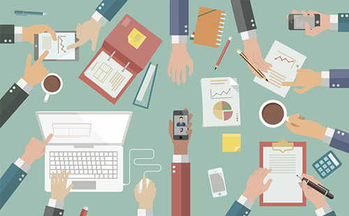 企业项目管理软件素材图